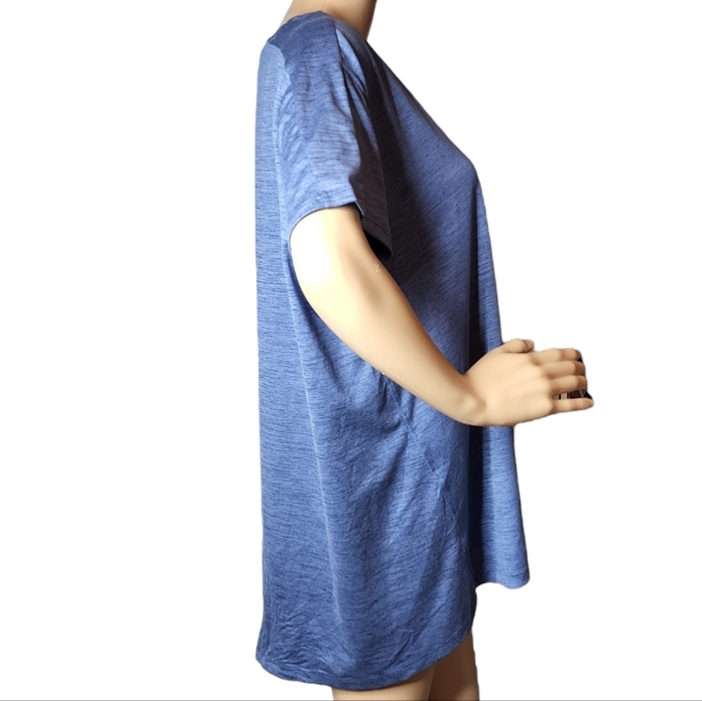 Outdoor Research Split Back Blue Active Tee Flyaw… - image 2